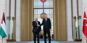 الرئيس: نقدر دور تركيا  الداعم لنيل حقوقنا المشروعة