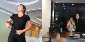 بالفيديو: فتاة مسلحة تقتحم مصرفا لبنانيا وتحصل على وديعتها