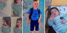 صورة: وفاة 3 أطفال أشقاء بشكل مفاجئ في طوباس