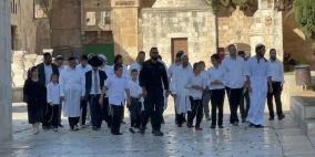  336 مستوطنا يقتحمون الأقصى والاحتلال يحكم إغلاقه على القدس
