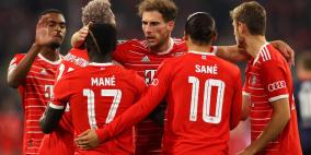 نتيجة مباراة بايرن ميونخ ضد فيكتوريا بلزن وجدول ترتيب المجموعة