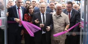 صور: افتتاح معرض فلسطين للصناعات الإنشائية في الخليل