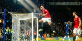 مانشستر يونايتد يقتنص التعادل أمام تشيلسي برأسية كاسيميرو