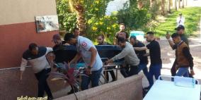 بالصور: وصول جثماني خالد شراب ومصطفى السماري من اليونان إلى غزة