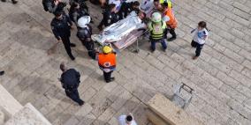 استشهاد فلسطيني قرب الأقصى بزعم تنفيذه عملية طعن
