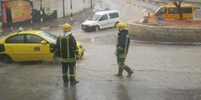 بلدية رام الله تعلن جهوزيتها لاستقبال المنخفض الجوي المقبل