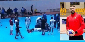 بالفيديو: وفاة لاعب أردني خلال مباراة لكرة اليد