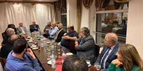 عباس زكي يطلع الأطباء العرب على آخر التطورات السياسية