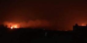 فيديو: مقتل عسكريين بقصف إسرائيلي على ريف حمص