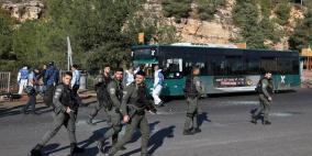 الاحتلال يغلق المداخل الرئيسية بالقدس ويشدد من اجراءاته 