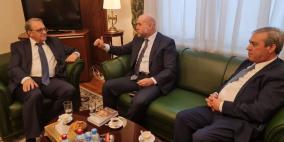 الهباش يبحث آفاق تعزيز التعاون مع نائب وزير الخارجية الروسي