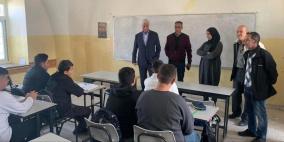 عورتاني يزور مدارس بيت ريما معزيّا ومتفقدا