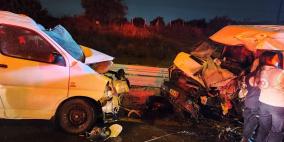 حادث طرق قرب باقة الغربية يسفر عن وفاة شخصين وإصابة أربعة آخرين