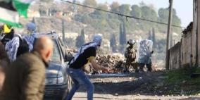 صور: إصابات إثر قمع الاحتلال مسيرة كفر قدوم