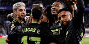 كريم بنزيما يقود ريال مدريد لاعتلاء صدارة الليجا مؤقتا