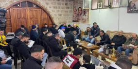 بالصور: أهالي نابلس يحيون أربعينية الشهيد محمد حرز الله "أبو حمدي"