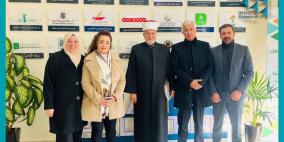 "إنجاز فلسطين" تستقبل مفتى قوى الأمن الفلسطيني الشيخ محمد صلاح