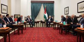 الرئيس عباس يستقبل رئيس وأعضاء المحكمة الدستورية التركية