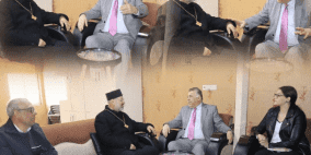 السفير حزوري يزور كنيسة القديس إبراهيم الاربيلي للروم الارثوذكس في أربيل