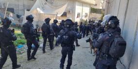 "محدث " بالصور والفيديو: الاحتلال يهدم شقة الشهيد عدي التميمي