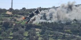 شاهد: عشرات الإصابات خلال مواجهات مع الاحتلال بالضفة