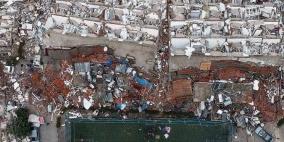 ارتفاع عدد الضحايا الفلسطينيين جراء الزلزال المدمر إلى 76 شخصا