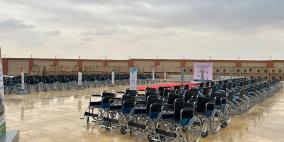 وصول مساعدات إنسانية وطبية لقطاع غزة