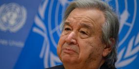 غوتيرييش: قرار اسرائيل بشأن الضفة يقوّض حل الدولتين