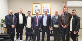 الشيخ يلتقي وفدا من الاتحاد العام لجرحى فلسطين "فجر"