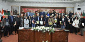 الرباط: توقيع بروتوكول تعاون بين وكالة بيت مال القدس ونقابة التشكيليين المحترفين و"بيت الشعر"