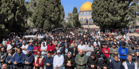 25 ألفا يؤدون صلاة الجمعة في المسجد الأقصى