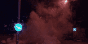 شاهد: قوات الاحتلال تقتحم المنطقة الشرقية من مدينة نابلس