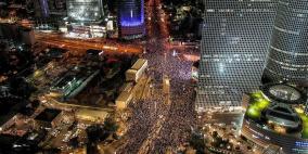 تجدد التظاهرات في إسرائيل للأسبوع الثالث عشر