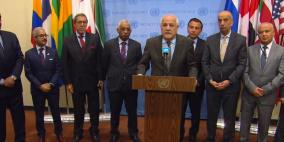 منصور: المسجد الأقصى خط أحمر وعلى مجلس الأمن أن يتحمل مسؤولياته