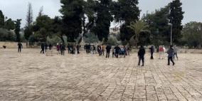 الاحتلال يفرض قيودا في القدس وعشرات المستوطنين يقتحمون الأقصى