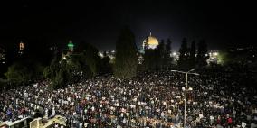 دعاء ختم القرآن الكريم من المسجد الأقصى في رمضان 2023 (شاهد)