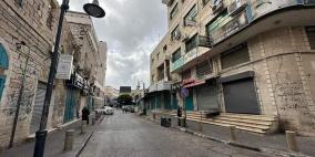 الإضراب الشامل يعم بيت لحم حدادا على روح الشهيد صلاح