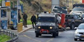 اغلاق حاجز حوارة لتأمين مسيرة للمستوطنين