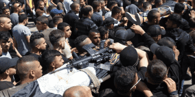 تشييع جثماني الشهيدين قطنات وكميل في مخيم جنين وقباطية