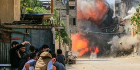 العدوان على غزة يدخل يومه الخامس: 33 شهيدا و150 جريحا