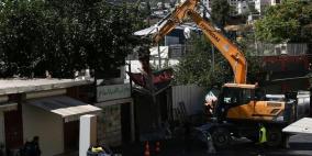 الاحتلال يسلم إخطارا بهدم محل تجاري غرب سلفيت