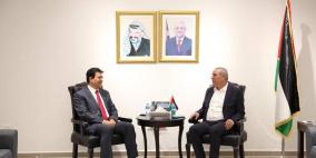 الشيخ يلتقي السفير التونسي ويطلعه على المستجدات السياسية