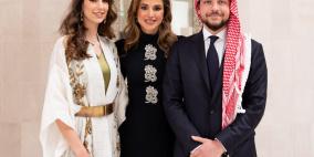 موعد حفل زفاف ولي العهد الاردني وخطيبته رجوة آل سيف