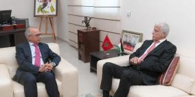 الوزير عورتاني يبحث مع نظيره المغربي ملفات التعاون المشترك 