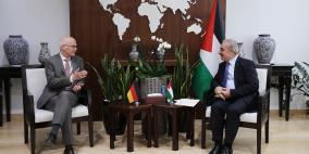 اشتية يطالب ألمانيا بالضغط على إسرائيل لإنجاز حقنا بعقد الانتخابات في القدس