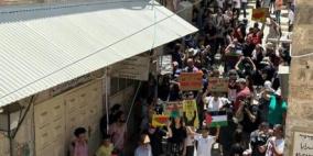 وقفة في القدس رفضاً لقرار الاحتلال إخلاء عائلة صب لبن من منزلها