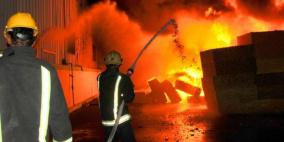 إصابة 8 مواطنين جراء حريق بالقدس