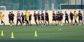 بعثة منتخب فلسطين تصل داليان تحضيرا لمباراة الصين الودية