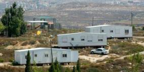  بؤرة استيطانية جديدة بجوار مدرسة عرب الكعابنة الأساسية في المعرجات غرب أريحا