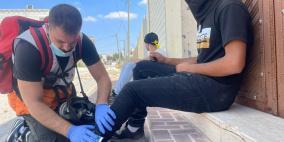 إصابة 5 مواطنين إثر قمع الاحتلال مسيرة كفر قدوم